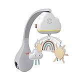 Fisher-Price HBP40 - Regenbogen-Mobile für Babybett, Tisch-Spieluhr und für Babys und Kleinkinder,...